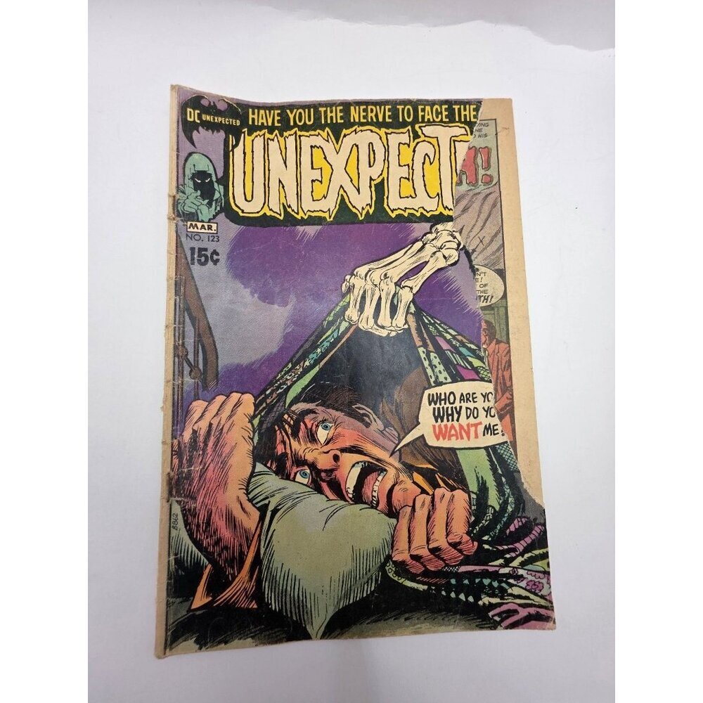 The Unexpected #123 DC Comics Bronze Age Horror Mystery 1971